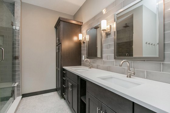 Interior - Master Bathroom for Ranch House Plan #70-1497 - 3 bed, 3 bath