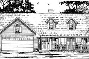 Traditional Exterior - Front Elevation Plan #42-231