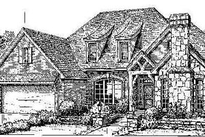 Colonial Exterior - Front Elevation Plan #310-714