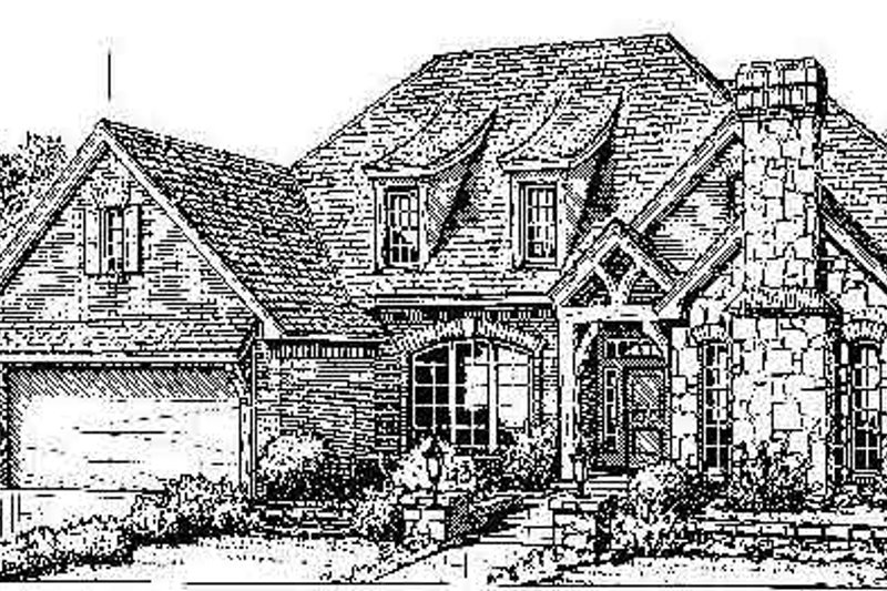 Colonial Style House Plan - 4 Beds 3.5 Baths 2728 Sq/Ft Plan #310-714