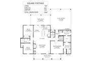 Farmhouse Style House Plan - 3 Beds 2.5 Baths 1591 Sq/Ft Plan #1074-80 