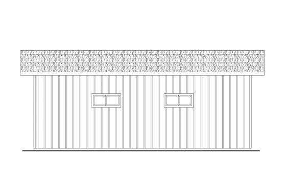 Exterior - Other Elevation for Traditional House Plan #124-1404, 0 bath
