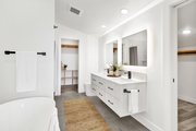 Contemporary Style House Plan - 3 Beds 2 Baths 1748 Sq/Ft Plan #1070-235 