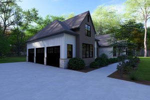 Exterior - Other Elevation for Traditional House Plan #1111-27 - 4 bed, 3 bath