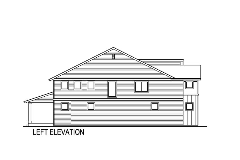 House Plan Design - Exterior - Other Elevation for Contemporary House Plan #569-87 - 5 bed, 3 bath
