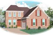 Colonial Style House Plan - 3 Beds 2.5 Baths 2013 Sq/Ft Plan #81-500 