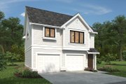 Farmhouse Style House Plan - 1 Beds 1 Baths 773 Sq/Ft Plan #47-1079 