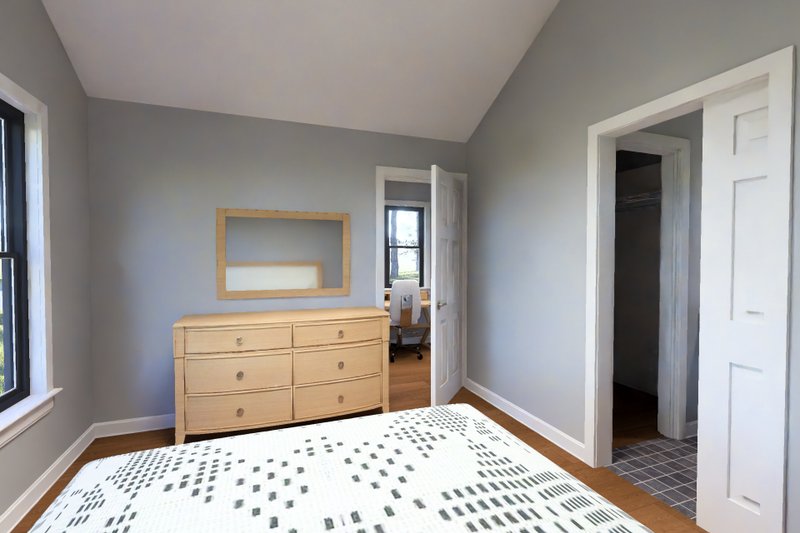 Dream House Plan - Interior - Master Bedroom 2 for Cottage House Plan #513-2444 - 2 bed, 2 bath