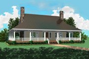 Country Style House Plan - 3 Beds 2.5 Baths 2207 Sq/Ft Plan #81-493 