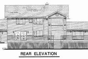 Traditional Style House Plan - 4 Beds 2.5 Baths 2341 Sq/Ft Plan #18-9118 