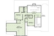 Craftsman Style House Plan - 4 Beds 4 Baths 2860 Sq/Ft Plan #17-2492 