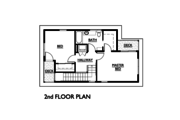 Modern Style House Plan - 3 Beds 1.5 Baths 1248 Sq/Ft Plan #890-5 