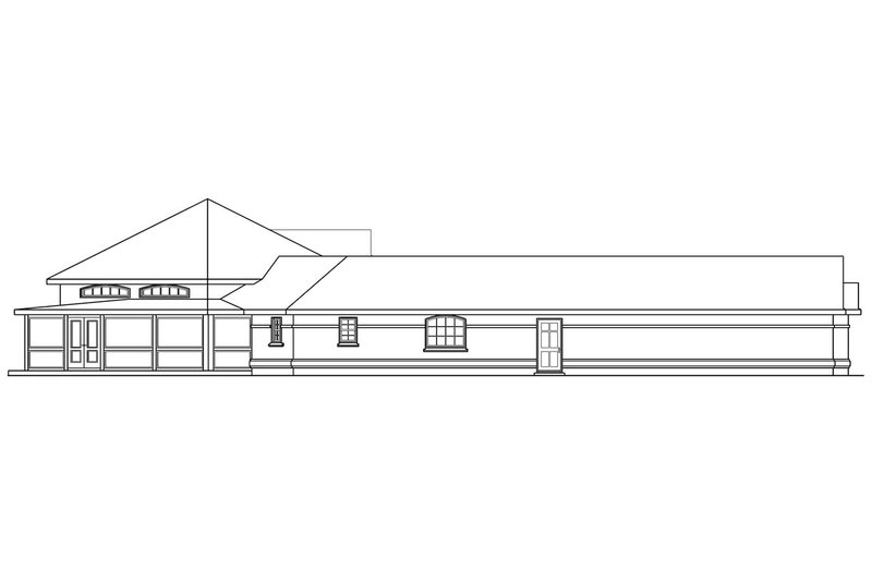 Home Plan - Exterior - Other Elevation for Traditional House Plan #124-648 - 3 bed, 3 bath