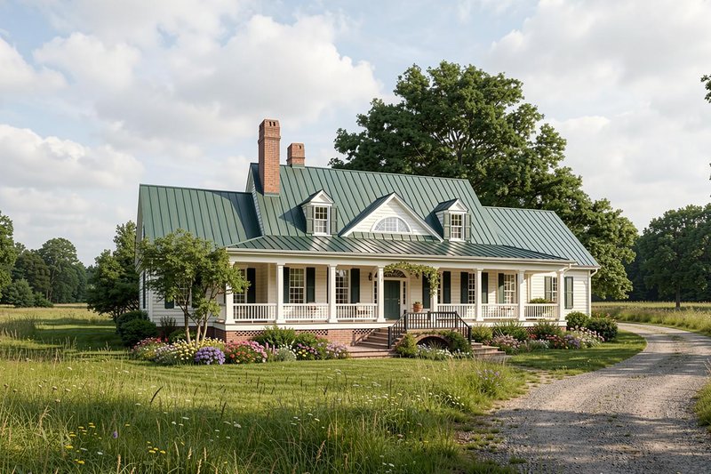 Photo 2 for Farmhouse House Plan #137-282 - 4 bed, 3.5 bath