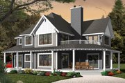 Traditional Style House Plan - 3 Beds 2.5 Baths 2326 Sq/Ft Plan #23-2510 Exterior 