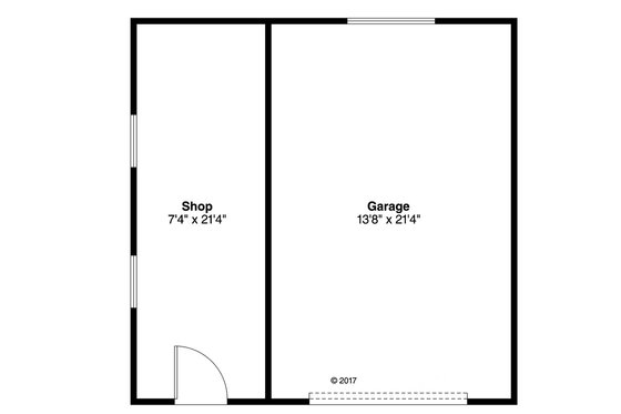 Floor Plan - Main Floor for Traditional House Plan #124-1040, 0 bath