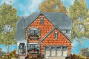 Traditional Style House Plan - 3 Beds 3 Baths 2076 Sq/Ft Plan #20-1740 