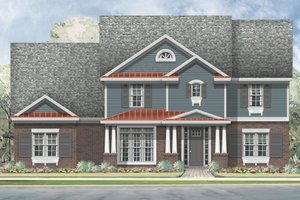 Traditional Exterior - Front Elevation Plan #424-282