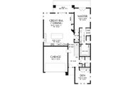 Contemporary Style House Plan - 4 Beds 3 Baths 2608 Sq/Ft Plan #48-961 