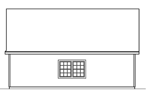 Exterior - Other Elevation 2 for Colonial House Plan #124-464 - 6 bed, 4.5 bath