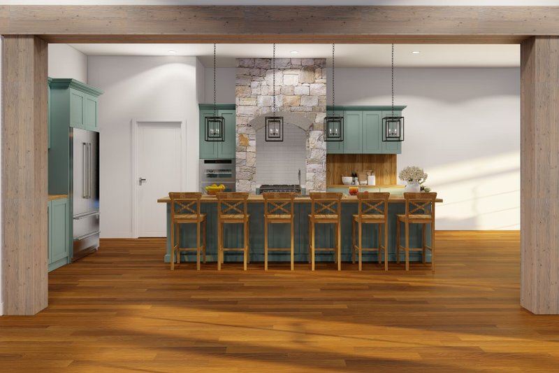 Dream House Plan - Interior - Kitchen for Country House Plan #923-42 - 5 bed, 5.5 bath