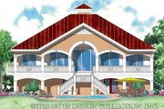 Mediterranean Style House Plan - 3 Beds 3 Baths 2494 Sq/Ft Plan #930-162 