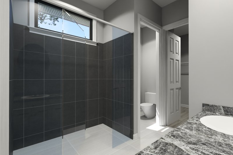 Architectural House Design - Interior - Master Bathroom 1 for Modern House Plan #513-2421 - 4 bed, 2.5 bath