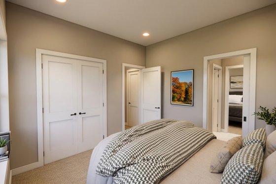 Interior - Bedroom 1 for Farmhouse House Plan #51-1520 - 3 bed, 2.5 bath