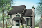 Country Style House Plan - 3 Beds 2 Baths 1368 Sq/Ft Plan #25-4741 