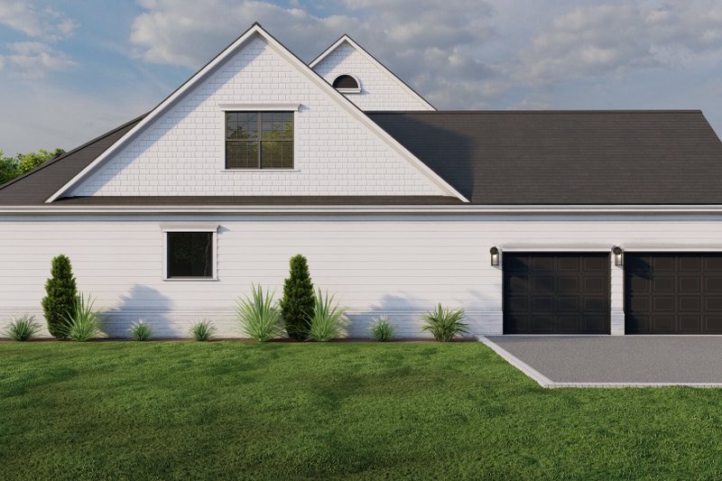 House Blueprint - Exterior - Other Elevation 1 for Farmhouse House Plan #17-3443 - 3 bed, 2 bath