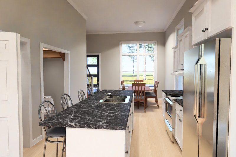 Dream House Plan - Interior - Kitchen for Modern House Plan #513-2477 - 3 bed, 3 bath