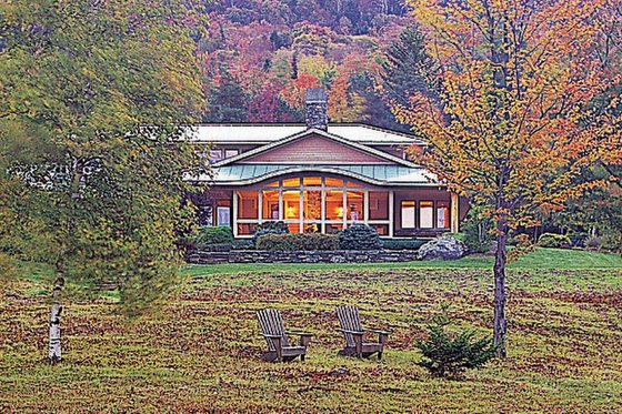 Exterior - Front Elevation for Prairie House Plan #454-5 - 3 bed, 2.5 bath