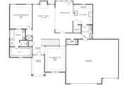 European Style House Plan - 3 Beds 3 Baths 2648 Sq/Ft Plan #6-209 