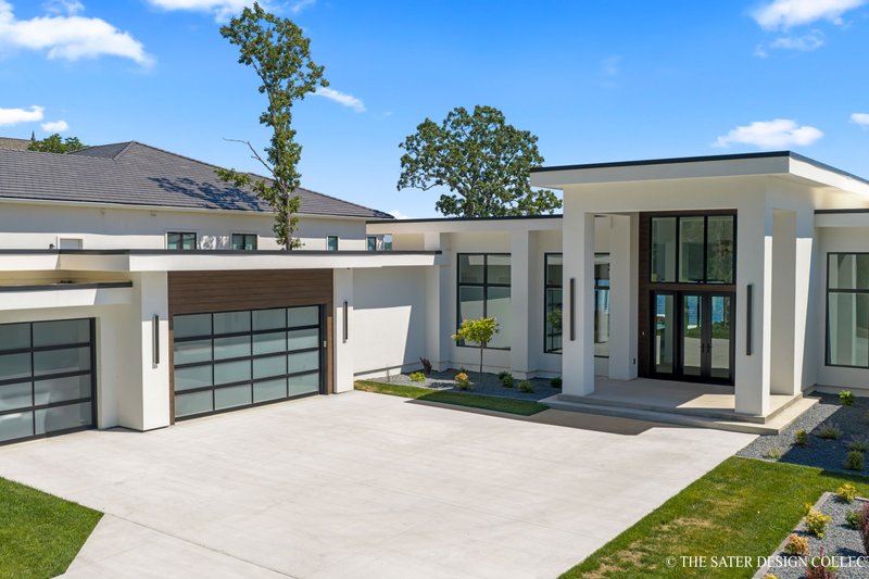 Architectural House Design - Exterior - Front Elevation 6 for Contemporary House Plan #930-546 - 3 bed, 3.5 bath