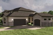 Mediterranean Style House Plan - 4 Beds 3.5 Baths 3346 Sq/Ft Plan #455-394 