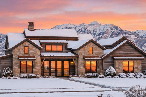 Exterior - Front Elevation 3 for Country House Plan #1096-86 - 4 bed, 3.5 bath