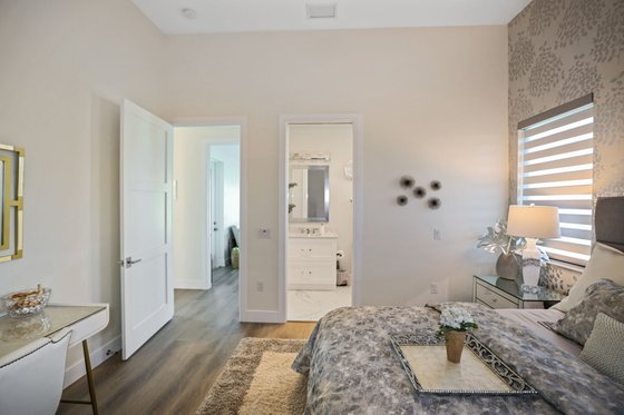 Interior - Bedroom 3 for Contemporary House Plan #930-533 - 3 bed, 3 bath