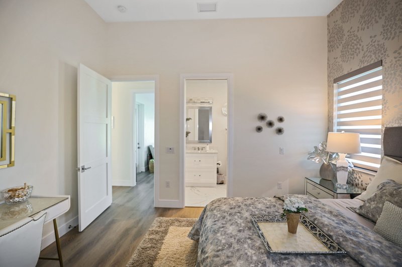 House Blueprint - Interior - Bedroom 3 for Contemporary House Plan #930-533 - 3 bed, 3 bath