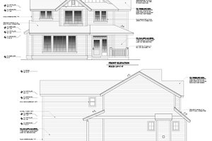 Exterior - Other Elevation for Craftsman House Plan #53-742 - 4 bed, 2.5 bath