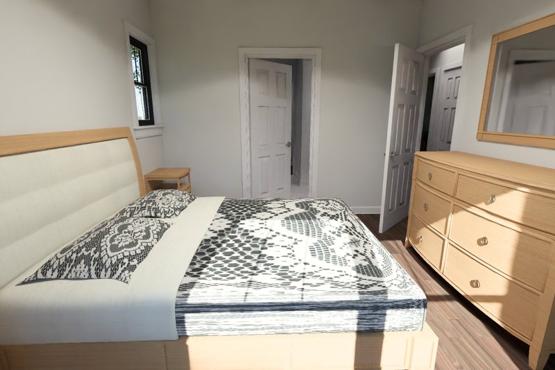 Home Plan - Interior - Master Bedroom 1 for Modern House Plan #513-2475 - 3 bed, 2 bath