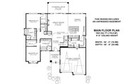 Modern Style House Plan - 2 Beds 2.5 Baths 1903 Sq/Ft Plan #1100-31 