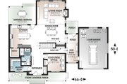 Farmhouse Style House Plan - 5 Beds 3 Baths 3599 Sq/Ft Plan #23-2688 
