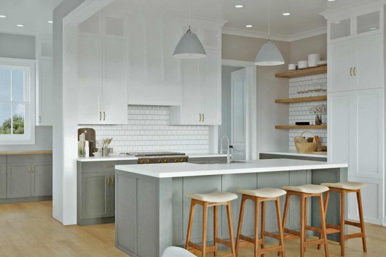 Interior - Kitchen for Farmhouse House Plan #1079-4 - 4 bed, 2.5 bath