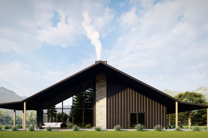 House Design - Exterior - Other Elevation 6 for Barndominium House Plan #1107-36 - 3 bed, 2.5 bath