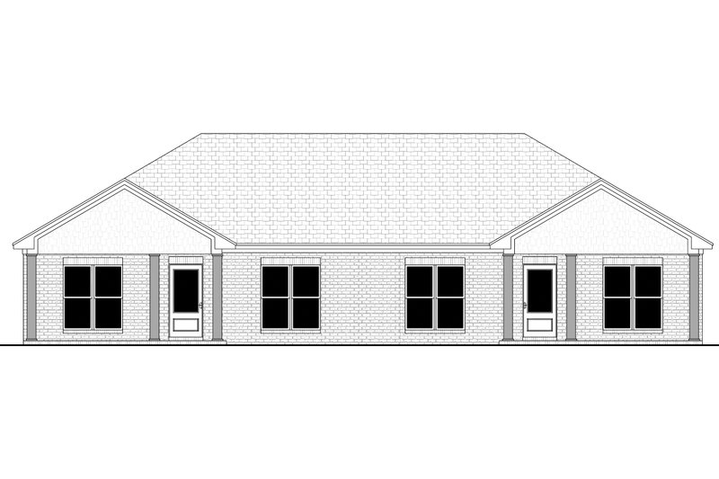 Architectural House Design - Exterior - Front Elevation 5 for Traditional House Plan #430-314 - 4 bed, 4 bath