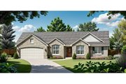 Ranch Style House Plan - 3 Beds 2 Baths 1436 Sq/Ft Plan #58-188 