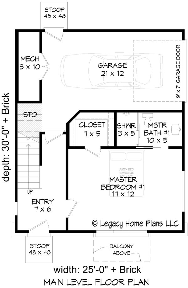 Home Plan - Modern Floor Plan - Main Floor Plan #932-686