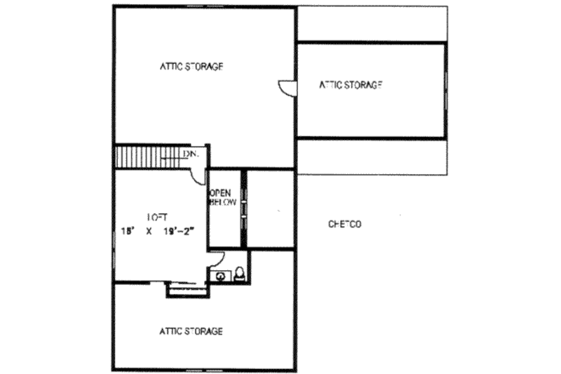 Dream House Plan - Floor Plan - Upper Floor for Modern House Plan #117-142 - 4 bed, 5 bath