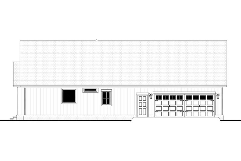 Dream House Plan - Exterior - Other Elevation 1 for Farmhouse House Plan #430-233 - 3 bed, 2.5 bath