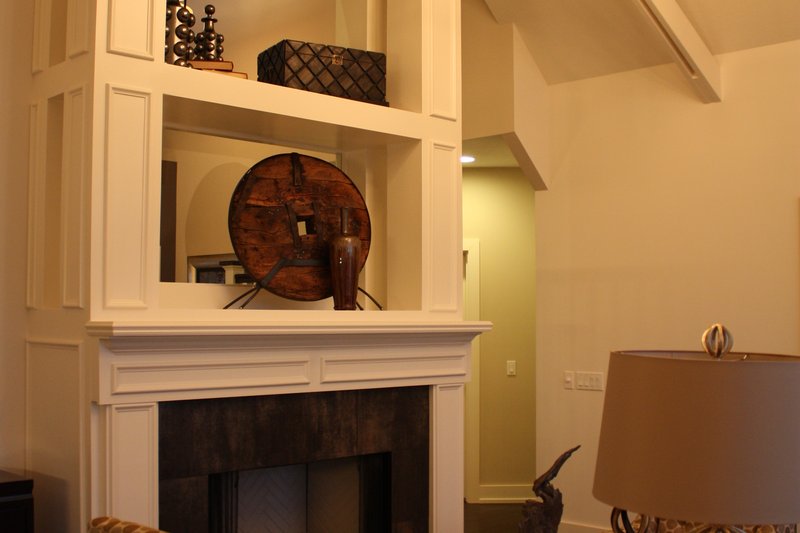 Architectural House Design - Interior - Family Room 1 for Traditional House Plan #20-2134 - 4 bed, 2.5 bath